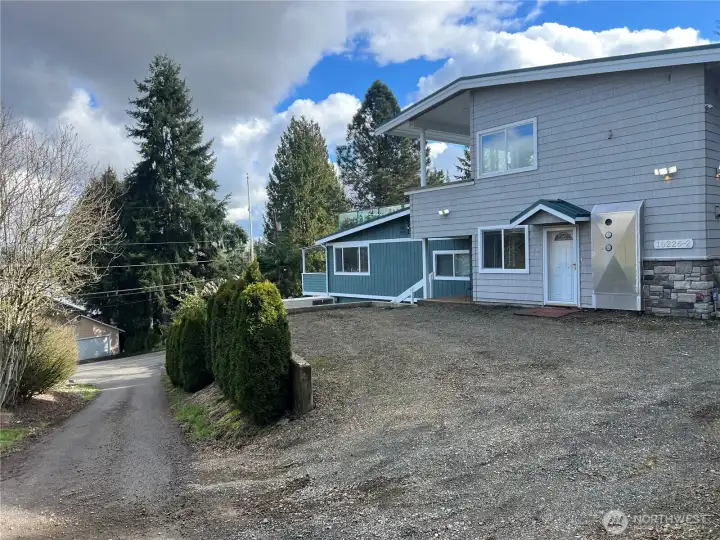 Unit 2 with separate driveway than unit 1