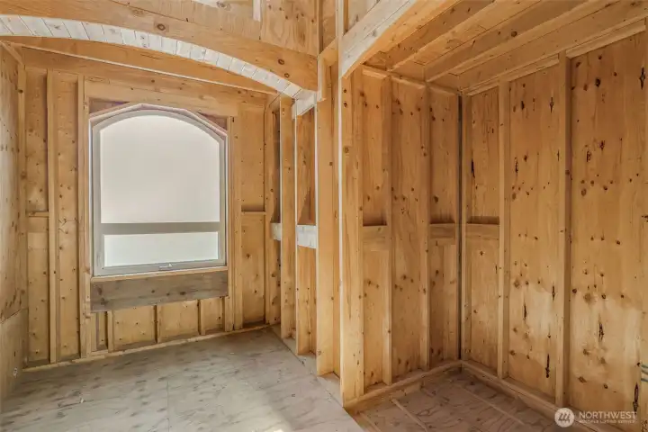 Massive Unfinished bathroom