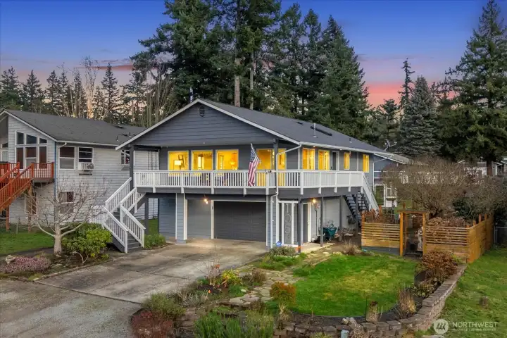Incredible view home on North Camano.