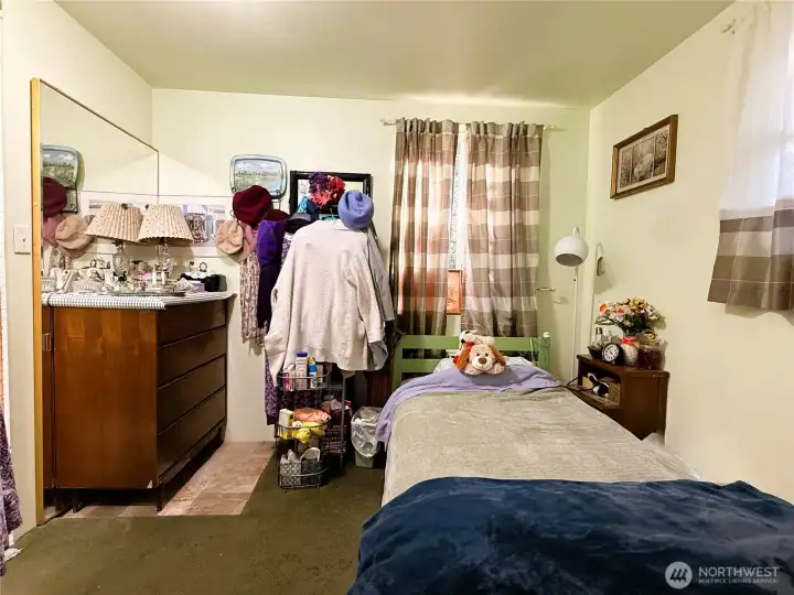 ADU non-conforming bedroom (no closet)