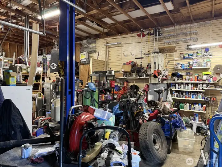 Slotted paneling for extra storage