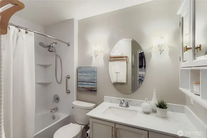 Primary Bathroom View 2 Close Up