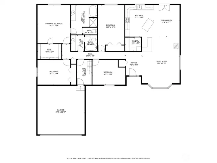 Main home floor plan