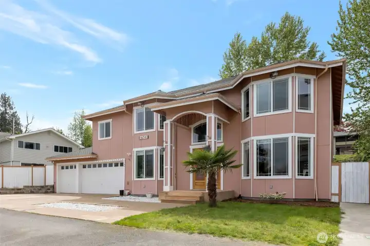 Front of the house facing East