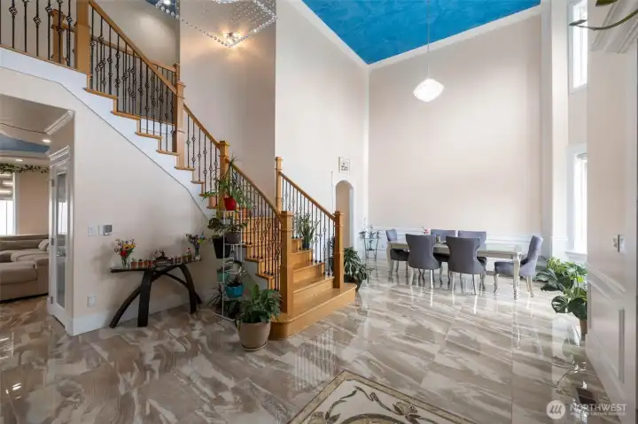 Main entrance to upstair