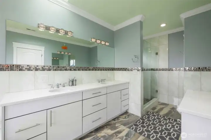 Master bathroom