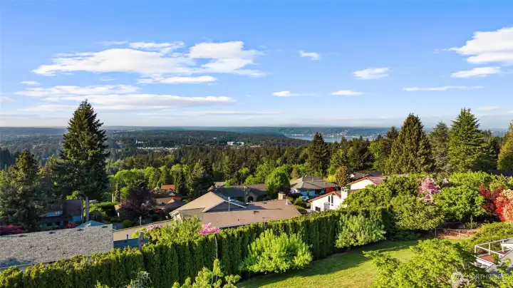 Horizon view from deck looking NE