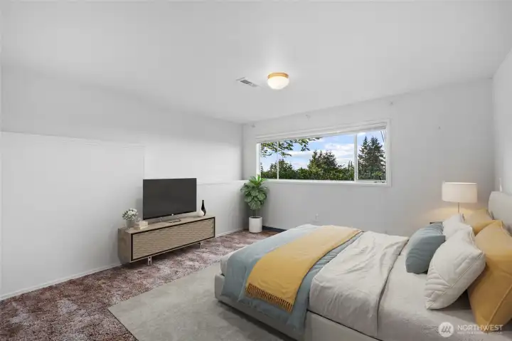 Bedroom 3 of 4 (virtually staged)