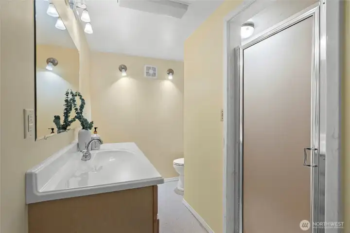 Bathroom 2 of 2 on lower level