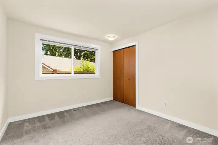 Third bedroom works equally well as a guest room, home office, or nursery. Third bedroom works equally well as a guest room, home office, or nursery.