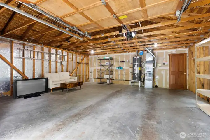 2 car garage. 2 car garage.