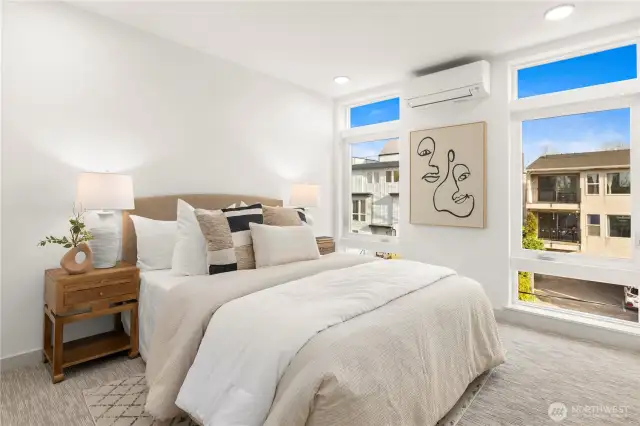 Photos are of similar staged model home.