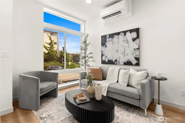 Photos are of similar staged model home.