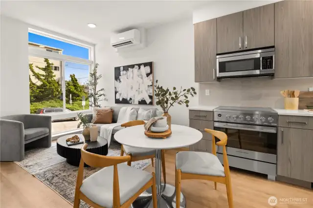 Photos are of similar staged model home.