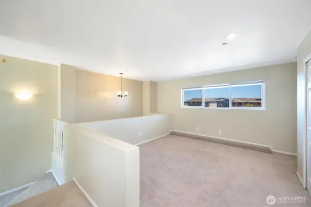 3rd floor primary suite with water views