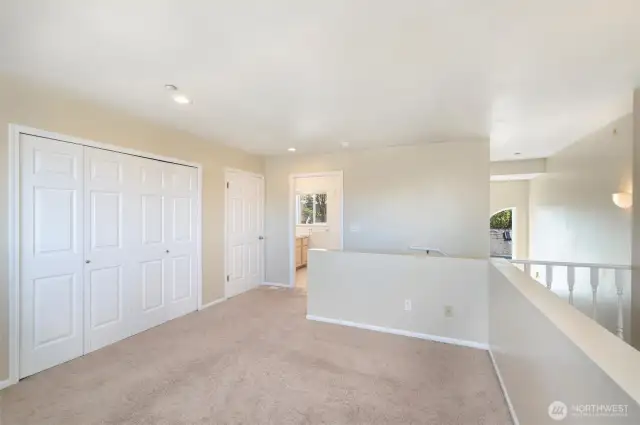 2 large closets