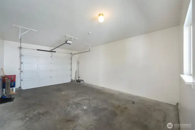 1 car garage with room for storage