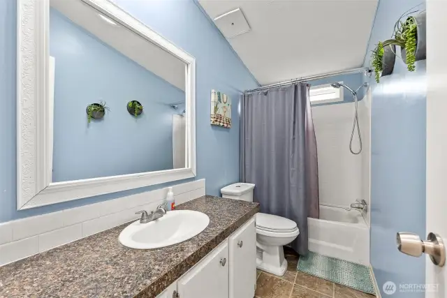 Full Guest Bath Adjacent to the Two Large Guest Bedrooms!