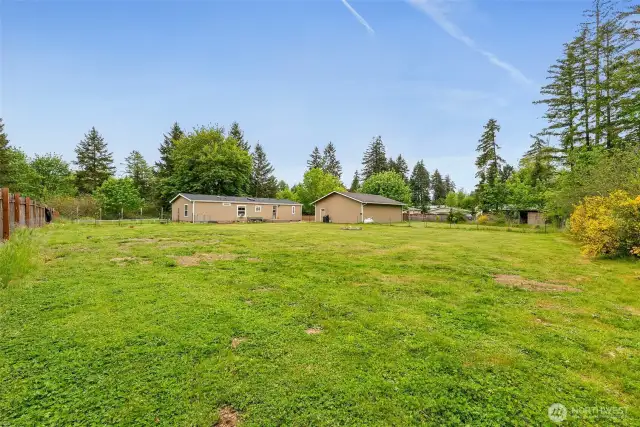 Bring the Animals, the Garden Tools, the BBQ, & the Toys! There's Room for All!