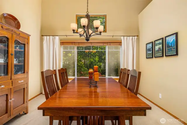 Formal dining.
