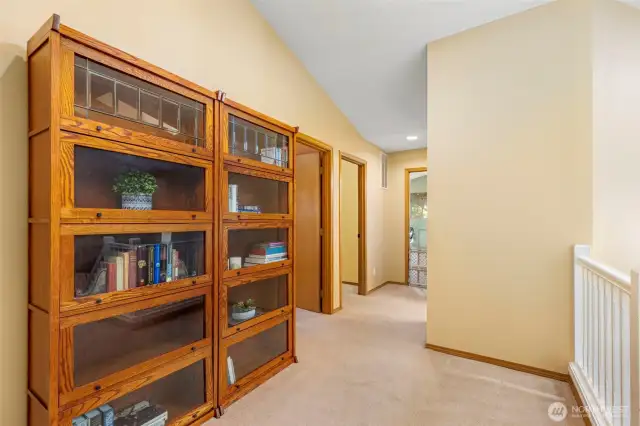 Upstairs hallway.