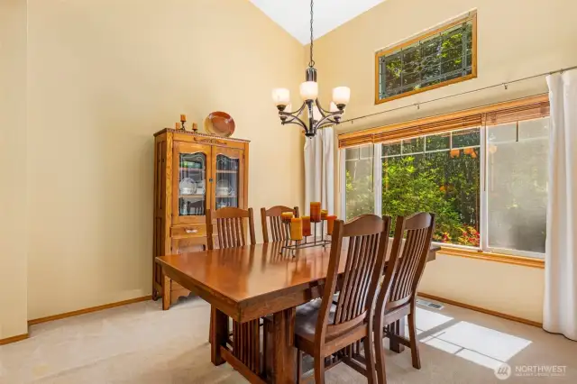Formal dining.