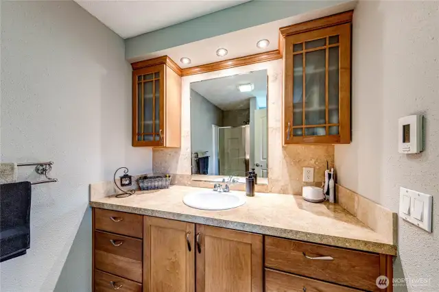 Primary ensuite bath.