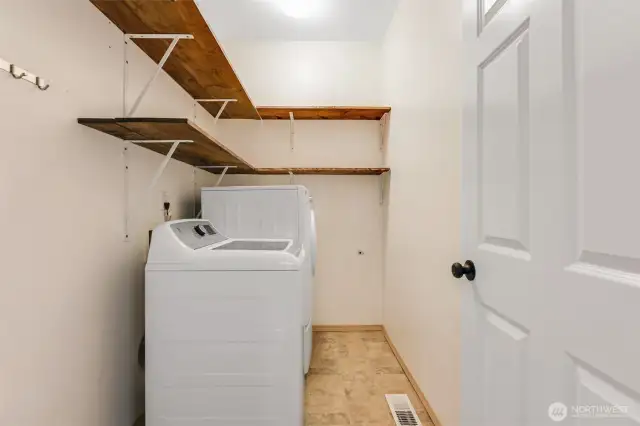 Main floor utility