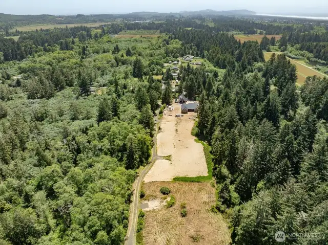 6.6 Acre Parcel with almost 20,000 square feet building site, electricity, cable, and road to the property. Come build your dream home