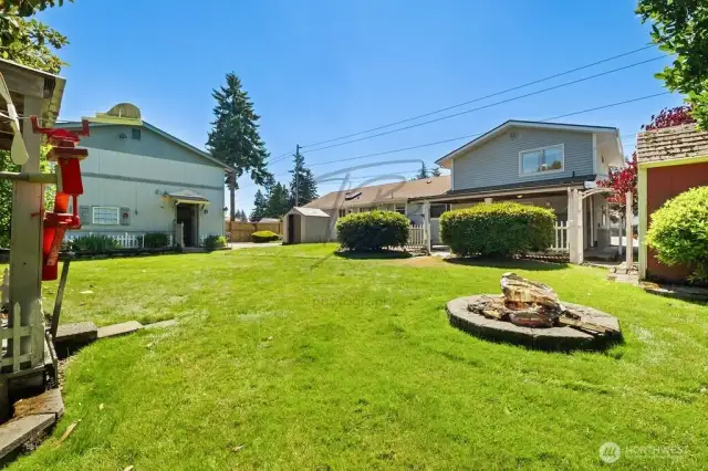 Well maintained corner lot
