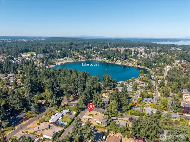 Home's proximity to Lake Louise