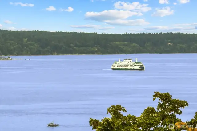 Watch the ferry every day