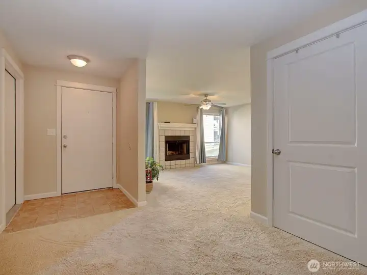 Front Door Entrance/Guest Closet