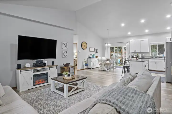 Living room open concept