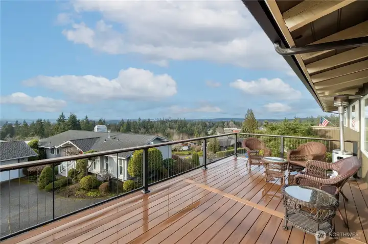 Composite deck built by All-decks 2024