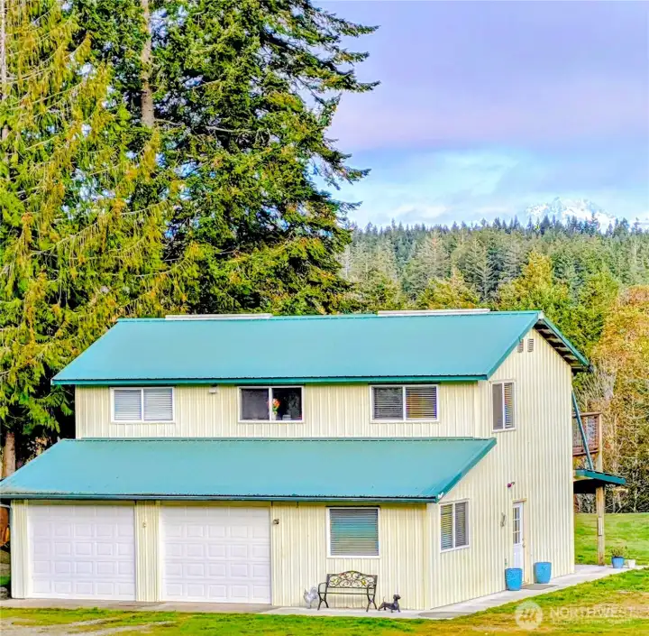 Take a look at the snow capped Olympics.