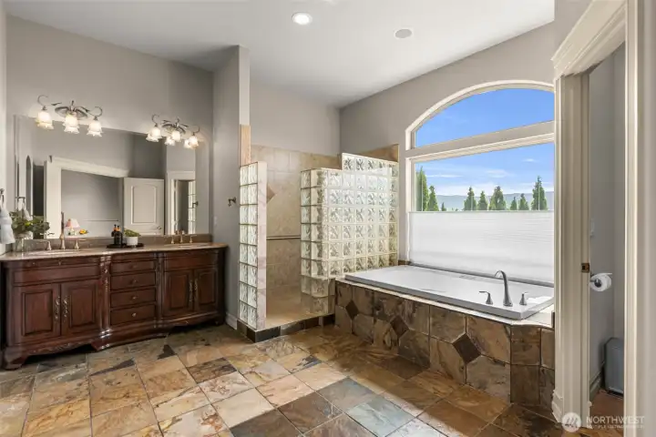 Main floor primary bath