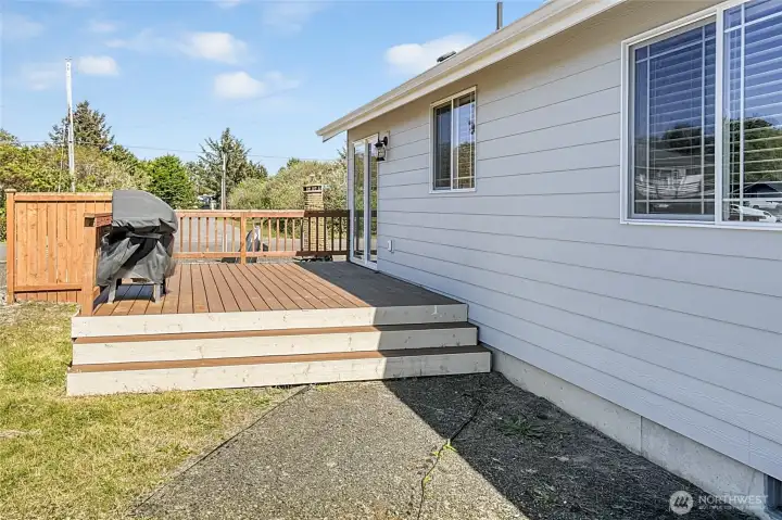 Large Back Deck