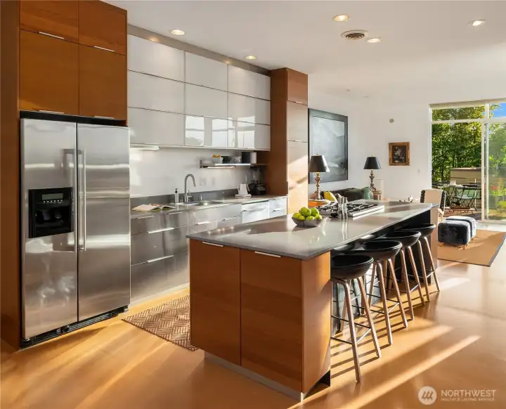 A real kitchen for real cooks who love to entertain.