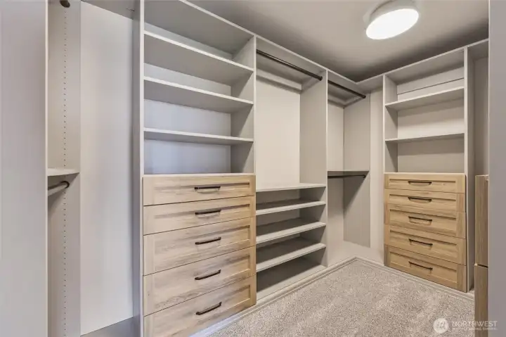Custom walk in closet Custom walk in closet