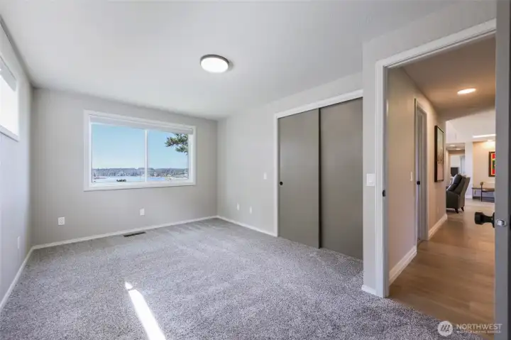 Bedroom 2 has views Bedroom 2 has views