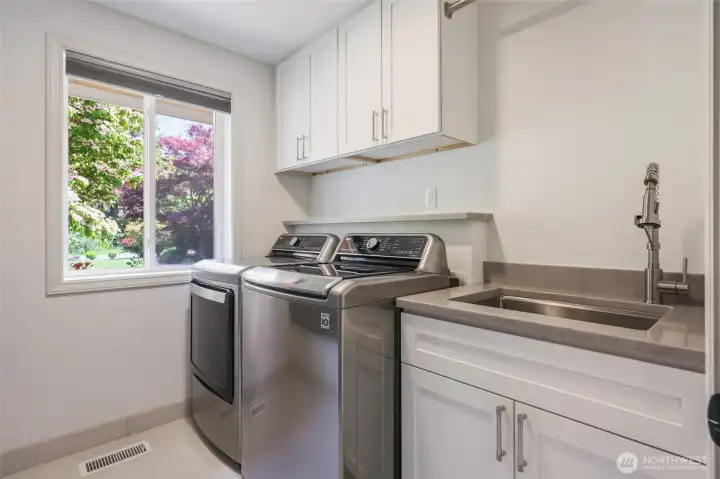 Laundry Room with sink Laundry Room with sink