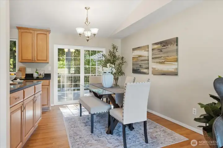 Dining Area Of the Kitchen