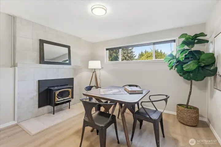 Luxury Vinyl Flooring Throughout the Lower Level
