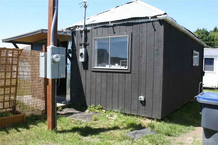 Original home, power not connected.