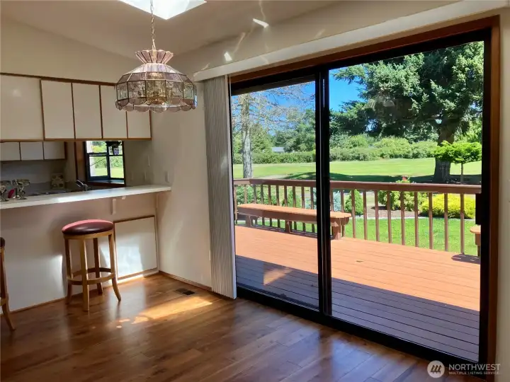 Dine and Enjoy Your Beautiful Golf Course View Dine and Enjoy Your Beautiful Golf Course View