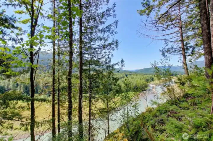 View of Nooksack river