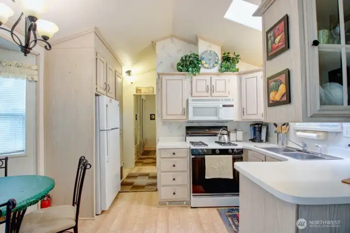 Fridge and additional storage/pantry