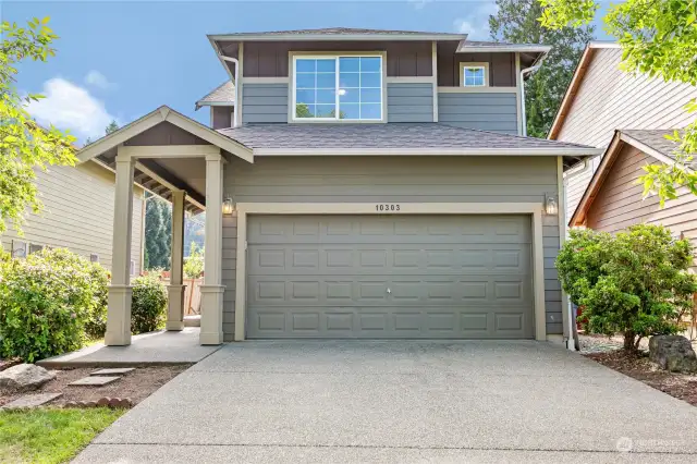 Welcome home to your large driveway and 2 car garage