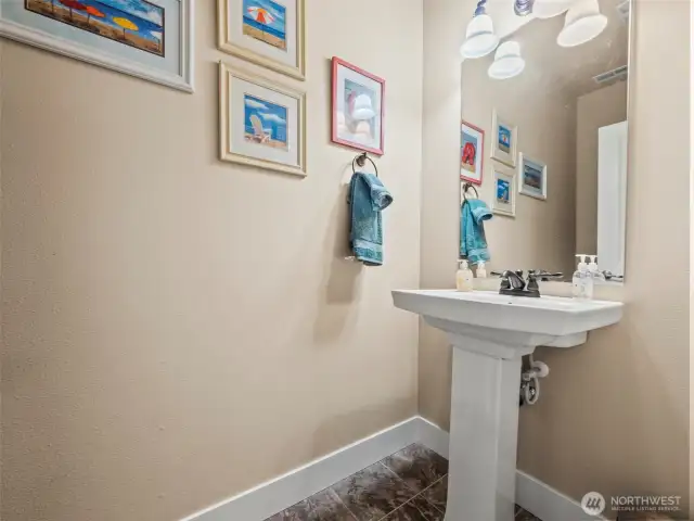 downstairs guest bathroom